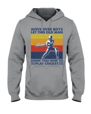 move-over-boys-oldman play-cricket Hooded Sweatshirt tile
