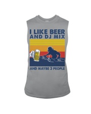 dj mix like beer Sleeveless Tee tile