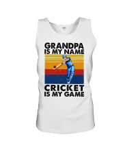 cricket is my game Unisex Tank tile