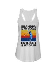 cricket is my game Ladies Flowy Tank tile