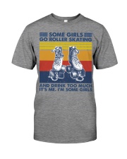 roller-skating-some-girl Premium Fit Mens Tee tile