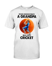 cricket-grandpa Classic T-Shirt front