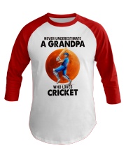 cricket-grandpa Baseball Tee tile