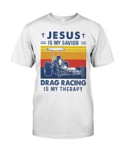 drag racing therapy Premium Fit Mens Tee tile