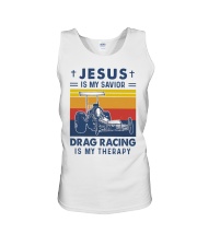 drag racing therapy Unisex Tank tile