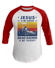 drag racing therapy Baseball Tee tile