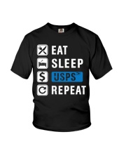 Eat Sleep USPS Repeat Youth T-Shirt tile