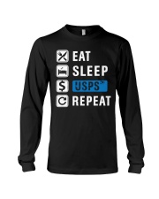 Eat Sleep USPS Repeat Long Sleeve Tee tile