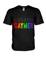 Gaymer V-Neck T-Shirt thumbnail