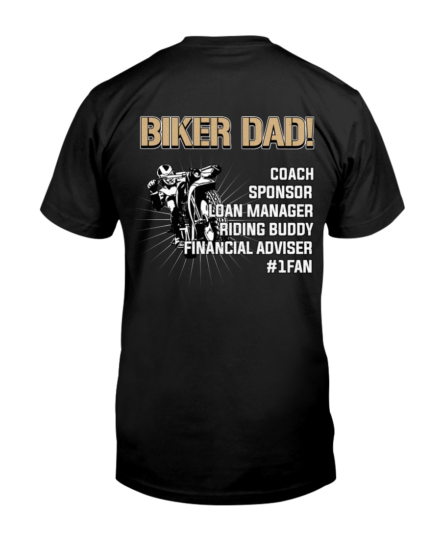 BIKER DAD COACH SPONSOR Classic T-Shirt