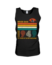 BIKER DAD 1949 - 70 Years old Unisex Tank thumbnail