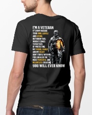 I Am A Veteran It's In My Nature Classic T-Shirt lifestyle-mens-crewneck-back-5