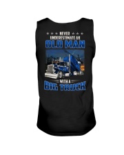 Truck Clothes - Never underestimate an old man Unisex Tank thumbnail
