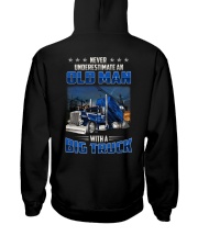 Truck Clothes - Never underestimate an old man Hooded Sweatshirt thumbnail