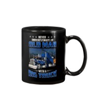 Truck Clothes - Never underestimate an old man Mug thumbnail