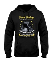 Dear Daddy I Can't Wait To Meet You Hooded Sweatshirt tile