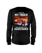 I TALK TO MY TRUCK Long Sleeve Tee thumbnail