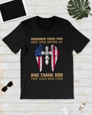 Remember Those Who Have Gone Before Us Classic T-Shirt lifestyle-mens-crewneck-front-17