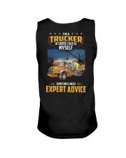 Trucker Clothes - I'm a Trucker - I talk to myself Unisex Tank thumbnail