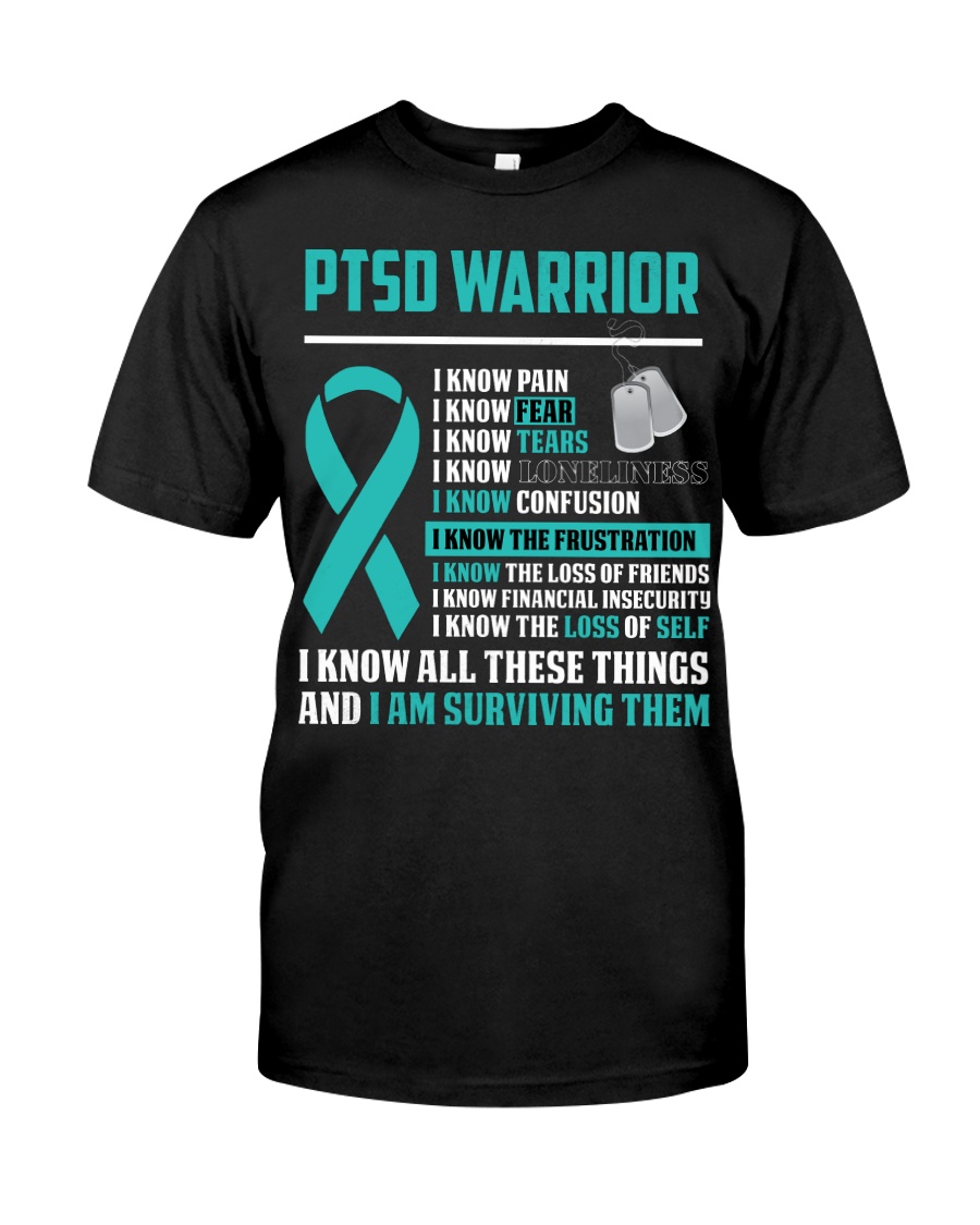 PTSD Warrior Classic T-Shirt