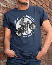I Love My Daughter To The Moon and Back Classic T-Shirt apparel-classic-tshirt-lifestyle-26