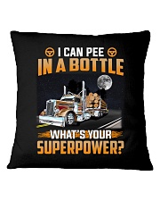 Logging Truck - What's your superpower Square Pillowcase thumbnail