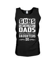 Gun Don't Kill People Dads With Pretty Daughter Do Unisex Tank thumbnail