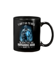 I Can't Go To Hell The Devil 1 Mug tile