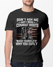 Don't Ask Me Why I Wore Combat Boots Classic T-Shirt lifestyle-mens-crewneck-front-13