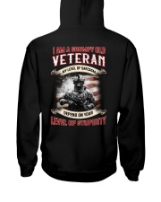 I Am A Grumpy Old Veteran Hooded Sweatshirt tile