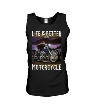 Life is Better With Motorcycle Unisex Tank tile