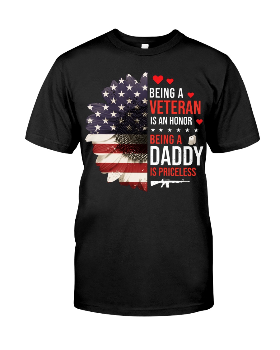 Being A Daddy Is Priceless - Sunflower Classic T-Shirt