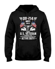 DD-214 Navy US Veteran T-shirt Classic Hoodie Hooded Sweatshirt front