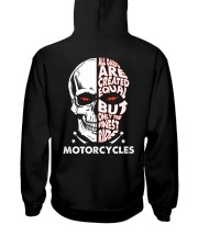 BIKER HALF SKULL Hooded Sweatshirt thumbnail