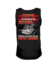 Trucker Tee Shirt - Be like where you heading Unisex Tank thumbnail