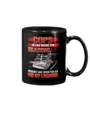 Trucker Tee Shirt - Be like where you heading Mug thumbnail