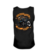 Never underestimate an OLD DAD with a MOTORCYCLE Unisex Tank thumbnail