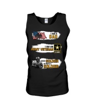 I Am A Dad An Army Veteran Unisex Tank thumbnail