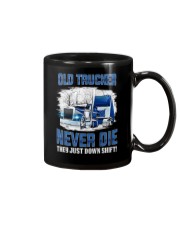 OLD TRUCKER NEVER DIE Mug thumbnail