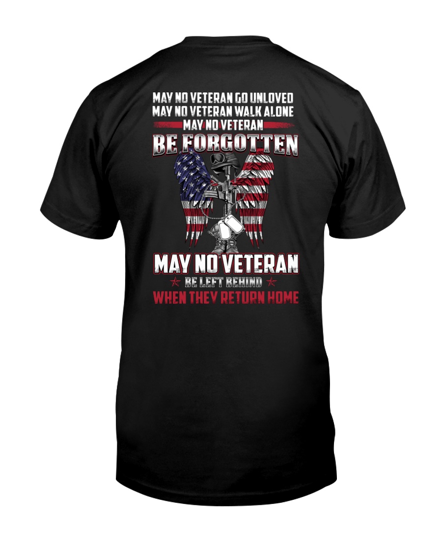 May No Veteran Be Left Behind Classic T-Shirt