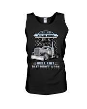 Trucker Clothes - I'm pretty confident Unisex Tank tile