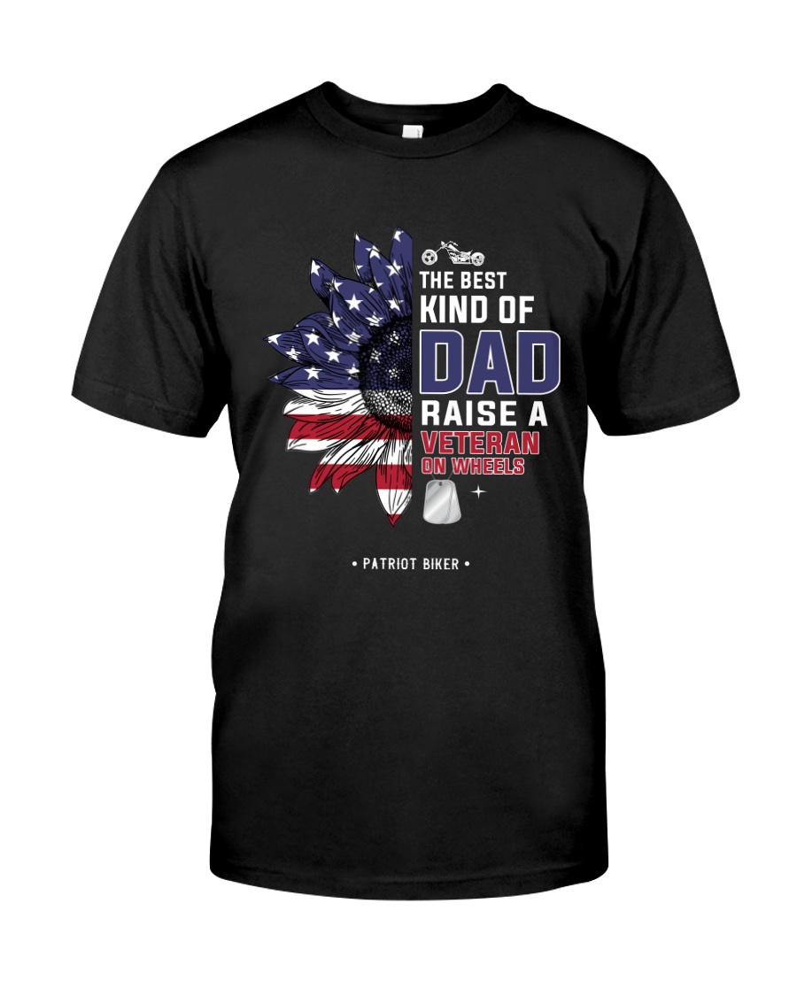 Sunflower - DAD - VETERAN ON WHEELS Classic T-Shirt