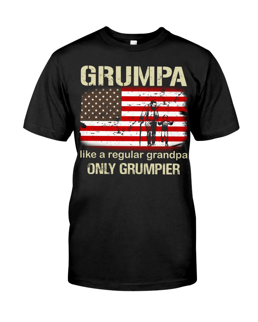 Grumpa Like A Regular Grandpa Classic T-Shirt