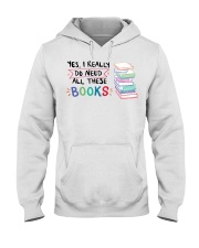 Need All Books Hooded Sweatshirt thumbnail