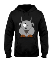 Maniac Goat Gift Idea Goat Shirt Farmer Shirt Hooded Sweatshirt thumbnail