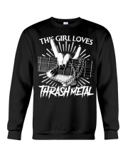 THIS GIRL LOVES METAL Crewneck Sweatshirt thumbnail