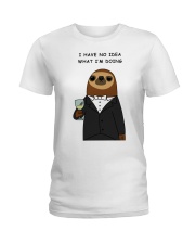 i have no idea what i'm doing here Ladies T-Shirt thumbnail