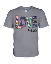 Love Cilla V-Neck T-Shirt tile