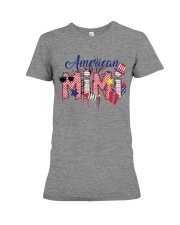 Patriotic Doodle 4th Of July American Mimi Premium Fit Ladies Tee tile