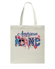 Patriotic Doodle 4th Of July American Nonnie Tote Bag tile